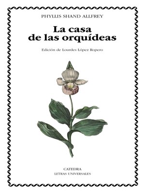 cover image of La casa de las orquídeas